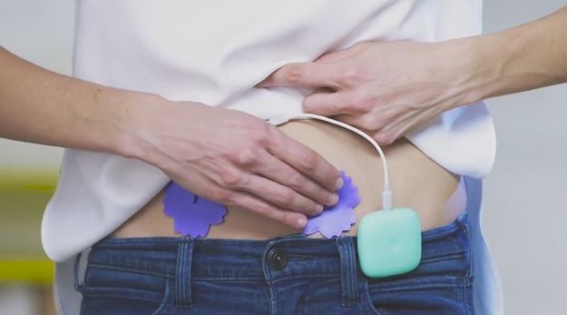 Periods. They're the worst. You bloat, you break out, and you're in pain. Oh, and it happens every freaking month. But what if there was a device that turned off your period cramps? That's what Livia is trying to do.