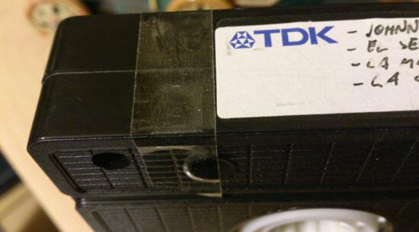 They will never understand how a piece of tape can save your fondest recorded memories: