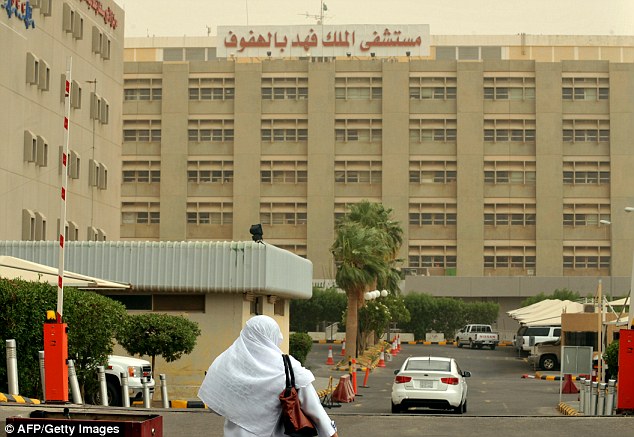 Saudi police have arrested a man after he shot a male doctor shortly after he helped deliver his wife’s baby at the King Fahad hospital