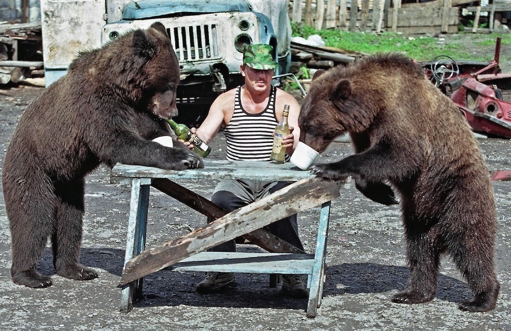 Just another day in Russia.