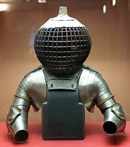 Armour designed for the Kolbenturnier, dated to the 1480s