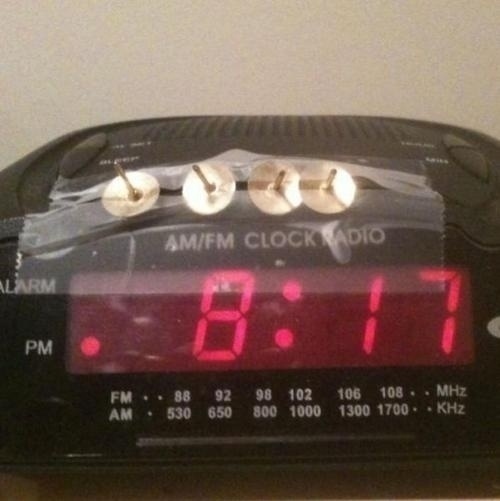 The alarm that makes absolutely sure you wake up.