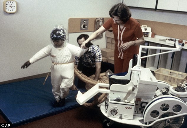 Scientists from NASA developed a special space suit for David that allowed him out of his bubble 