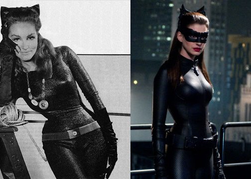 Catwoman - 1966 vs. 2012