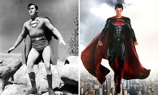 Superman - 1948 vs. 2016