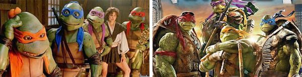Teenage Mutant Ninja Turtles - 1990 vs. 2016