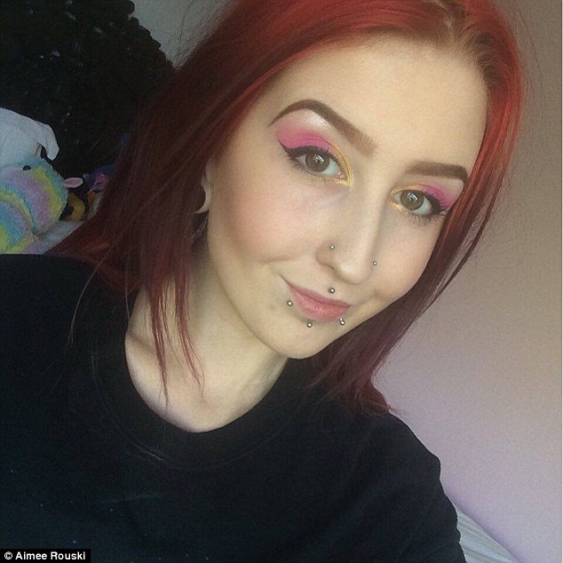 Aimee Rouski, 19, from Liverpool, revealed the reality of living with Crohn's disease in an emotional Facebook post. She shared a picture of herself showing her ileostomy bag