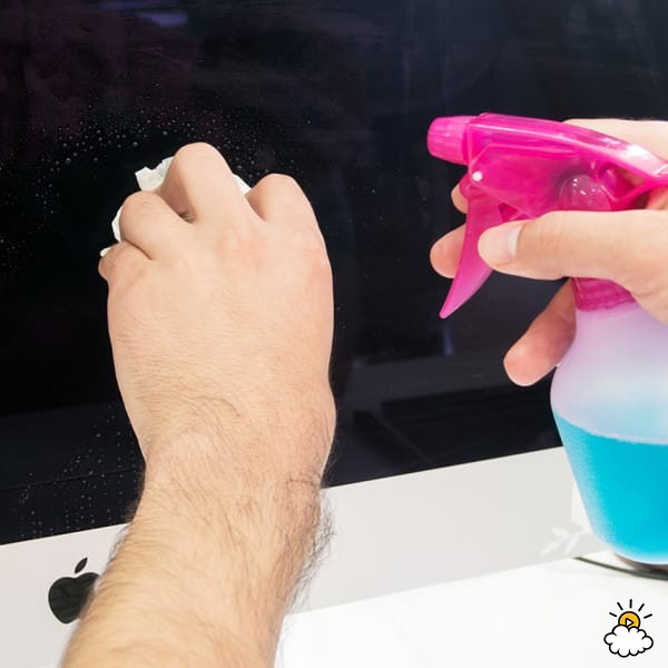 Surprising Use #9: Spray It On Your Screen