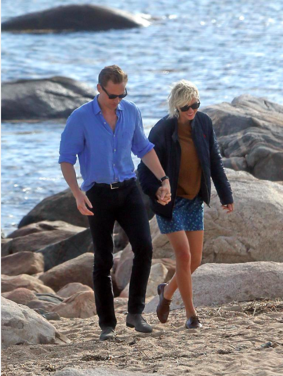 First of all, let's rewind back three weeks to the moment Tom and Taylor revealed their romance to the world. Where were they? On a rocky beach.