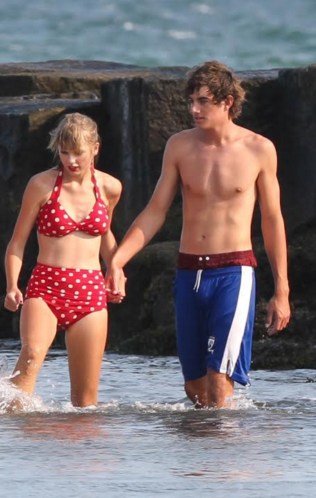 And now let's rewind to the early days of Taylor's relationship with Conor Kennedy. Where were some of the first photos of their romance captured? You guessed it – on a rocky beach.