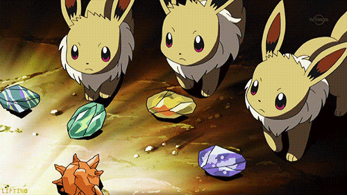 In the original game, giving your Eevee a stone would determine its element type. But in Pokémon Go, it's been seemingly random.