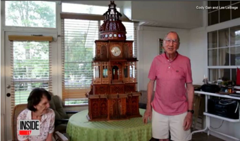 87-YEAR-OLD MAN CARVES CATHEDRAL FOR WIFE WITH ALZHEIMERS - 1