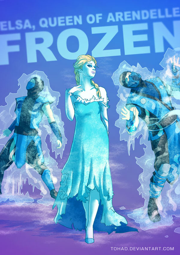 badass fanarts Frozen