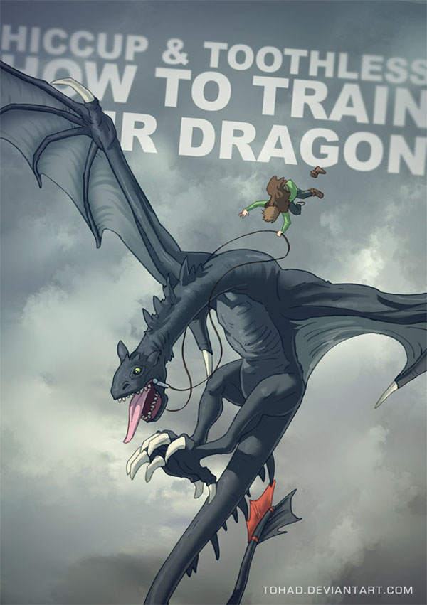 badass fanarts How to Train Your Dragon