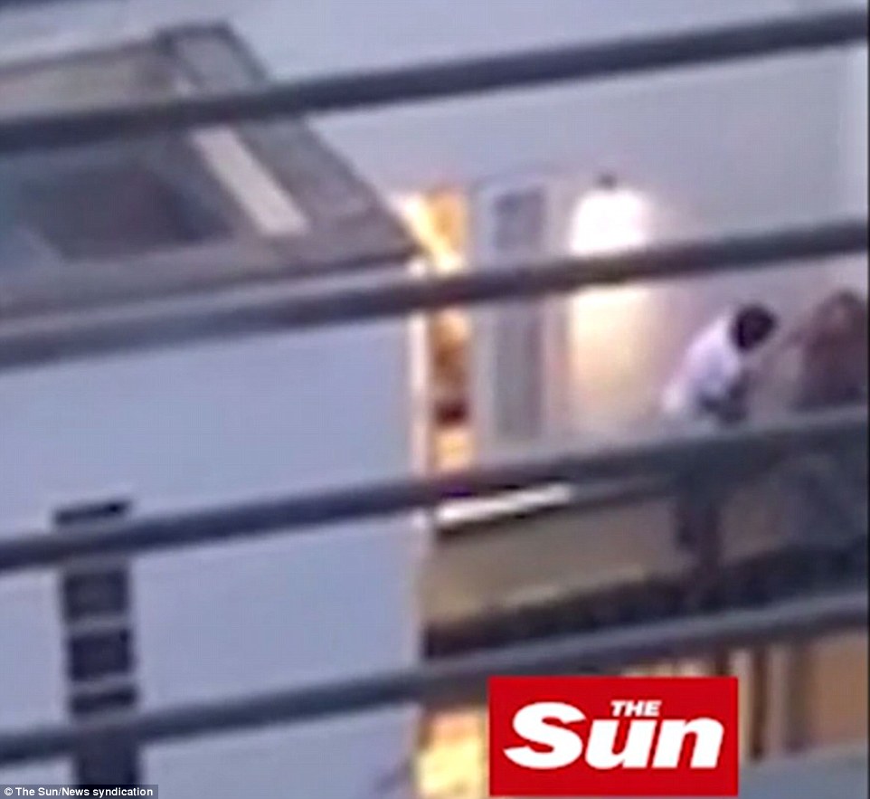 Police were called in after Lindsay Lohan claimed she had been attacked by her fiance on the balcony of Knightsbridge apartment in July