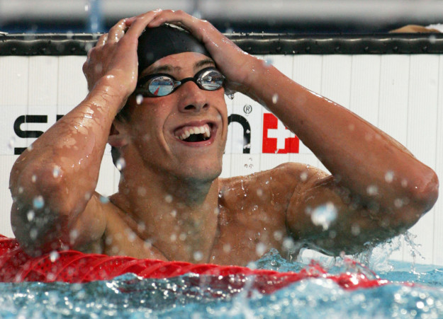 He still holds national records for 12 different age-group events.