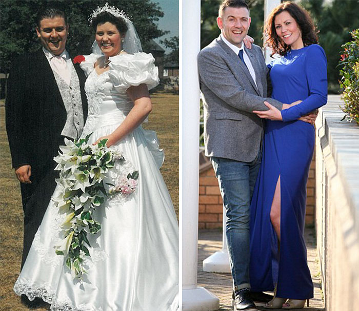Couple Loose 10 Stone, Look Younger Than On Their Wedding Day In 1994