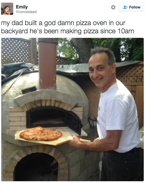 Pizza dad: