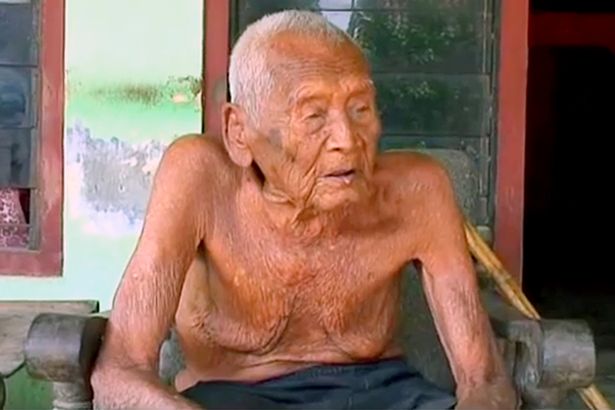 Mbah Gotho, an Indonesian man who has emerged from obscurity to be named the world's oldest at an incredible 145 years