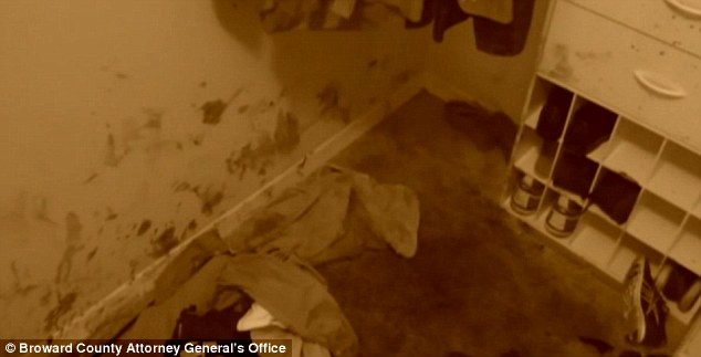 New evidence released Wednesday shows the blood-stained walls of a closet where Lopez allegedly killed Nemeth