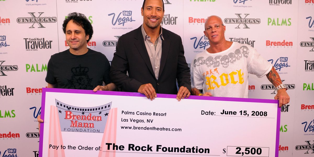 Johnson also gives back. In 2006, he founded the Dwayne Johnson Rock Foundation, a charity which works with terminally ill children.