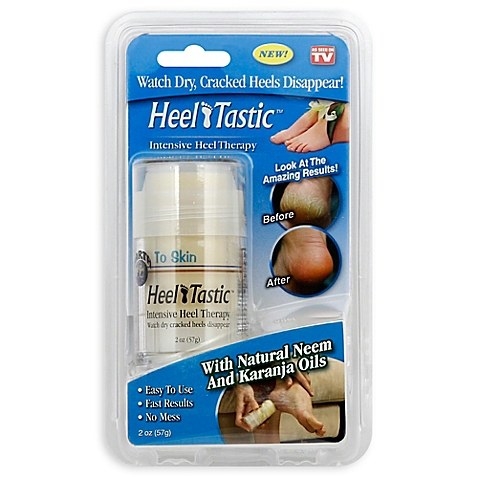 The Heeltastic, which will work miracles and heal your cracked heels.