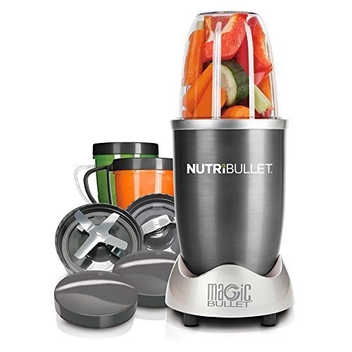 The NutriBullet, to effortlessly pulverize fruits and vegetables into a smoothie.