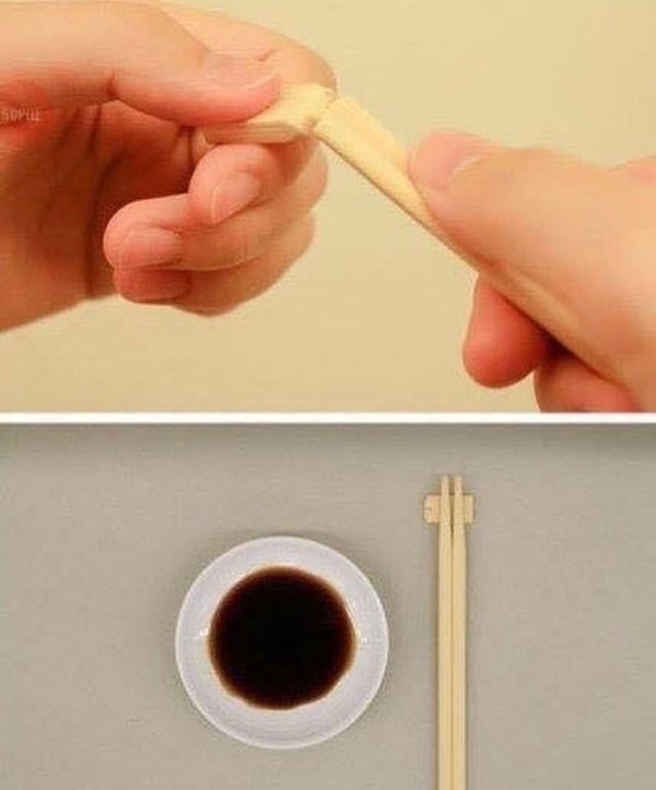 Here's the right way to use chopsticks: