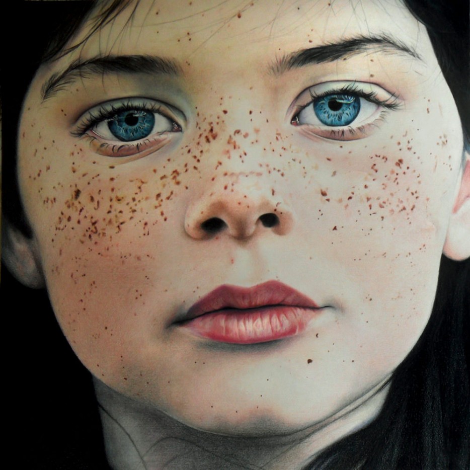 Amy Robins - Color pencils on cartridge paper