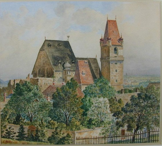 「Schloss u. Kirche Perchtoldsdorf」