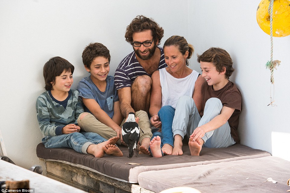 The Bloom family from Newport, Sydney, discovered Penguin the magpie in 2013 when she was a few weeks old and she quickly became part of the family with Cameron, Same and their children Rueben, Noah, and Oli