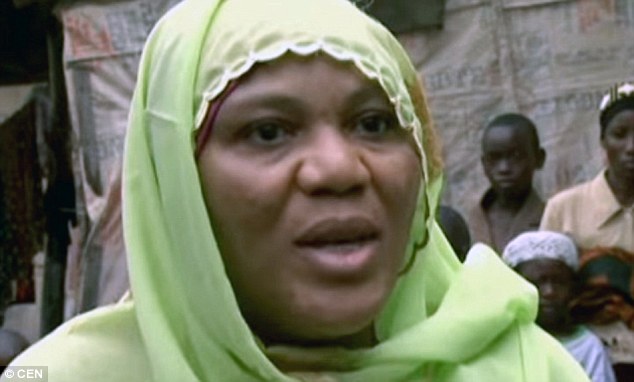 Third wife: Hajiah Hasfat Bello defended her husband when his controversial string of marriages brought him into the public eye