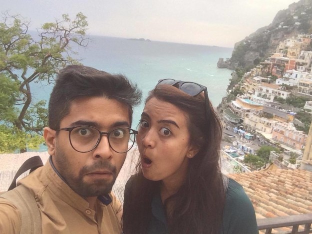 They've just returned to Mumbai from their honeymoon around Italy.