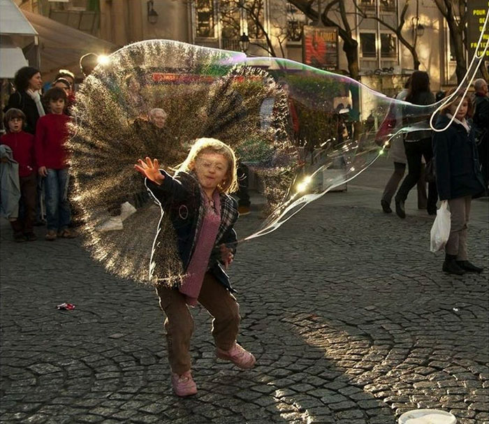 Perfectly Timed Street Photography