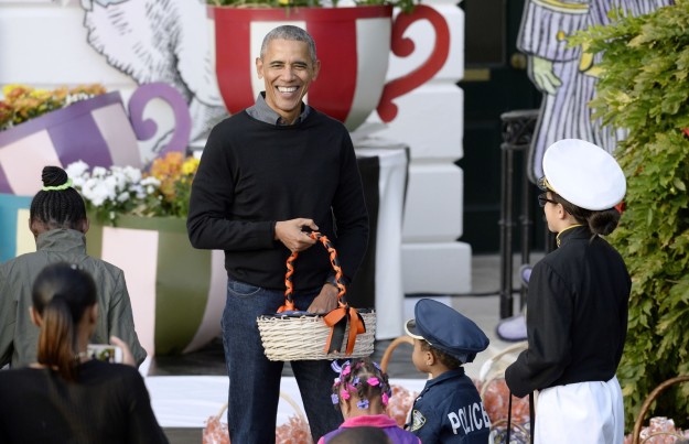 On Monday, President Obama hosted the annual trick-or-treating event at the White House for the last time.