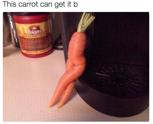 This sexy carrot: