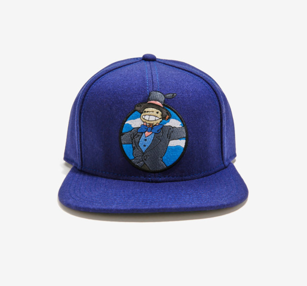 This snapback hat that pays a shimmery tribute to the forgotten hero, Turnip Head.