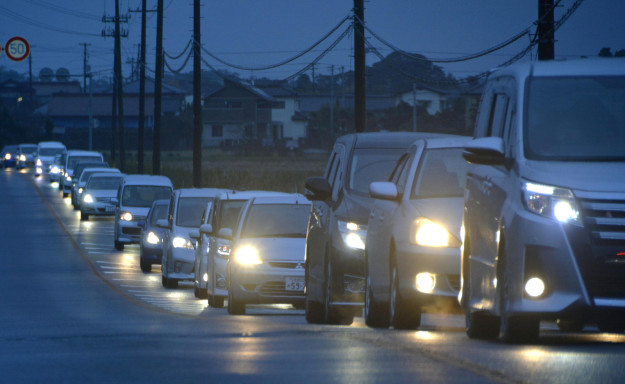 Authorities called for the immediate evacuation of coastal regions in Fukushima and Miyagi, warning of water possibly rising between 1 and 3 meters.
