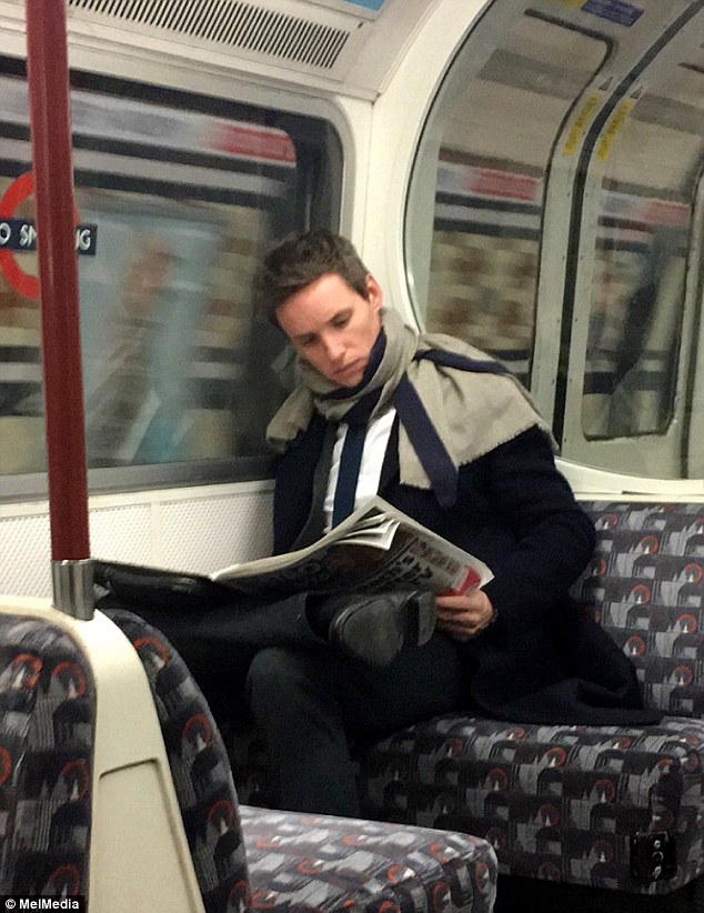 He's beneath you! Oscar-winning millionaire Eddie Redmayne is spotted taking the London tube AGAIN... proving once more that he's salt of the earth