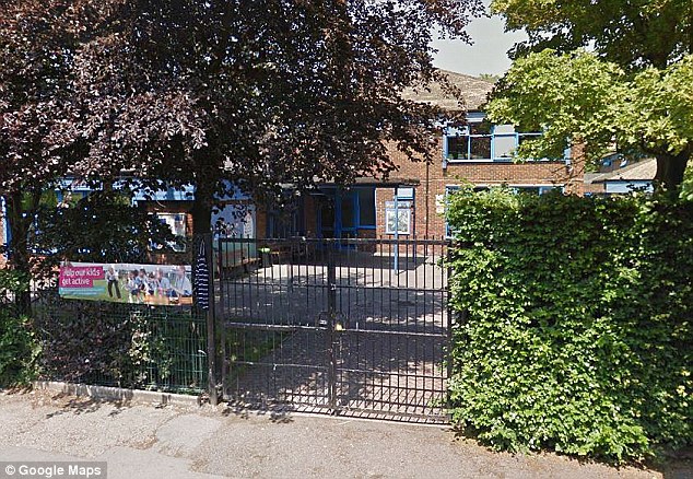Susan Lawrence, headteacher at St Mary's C Of E Primary School (above), said the school was in contact with the parents to come to an 'agreeable solution'