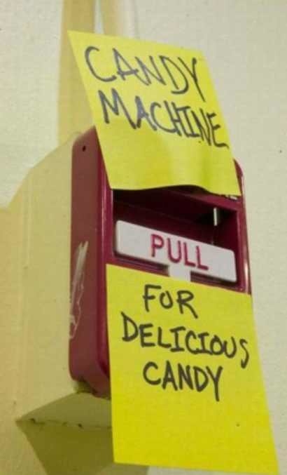 This cool candy machine: