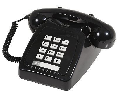 Then, in the sixties, the first keypad phones were invented, which made things a bit easier.