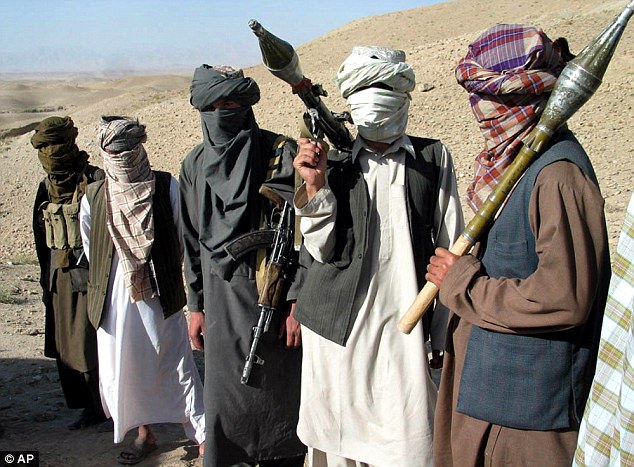 There are growing fears that women's rights in Afghanistan could reverse with the deterioration of security and increase in violence. Pictured are Taliban militants in 2006