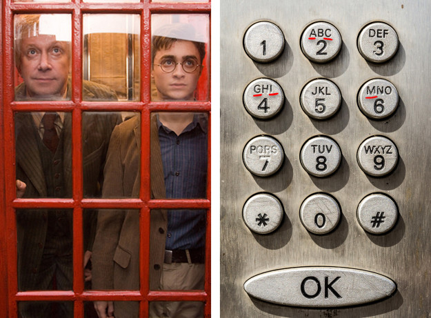 The number that Arthur Weasley enters in the phone booth to get to the Ministry of Magic with Harry is 6-2-4-4-2. The letters underneath those numbers on a standard telephone keypad spell out "magic."