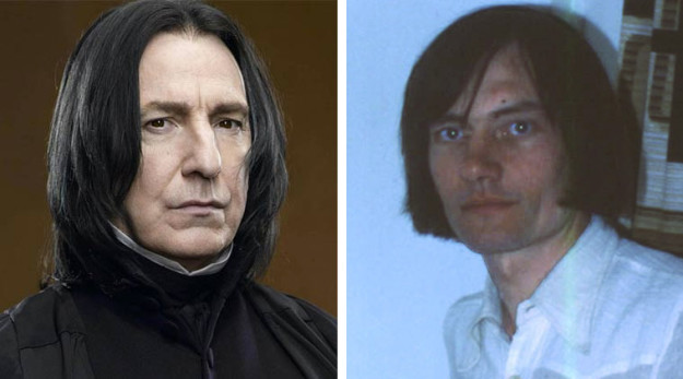 Professor Snape is based in large part on J.K. Rowling's old chemistry teacher.