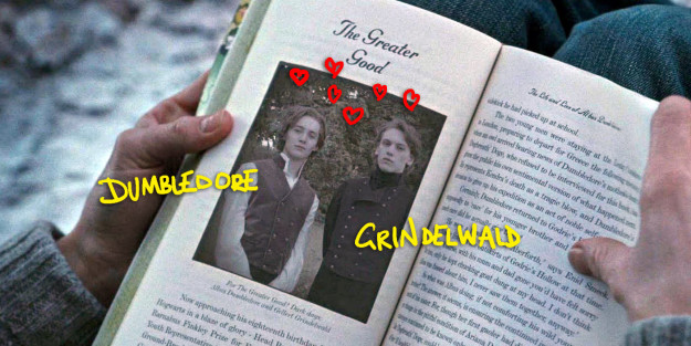 When he was young, Dumbledore fell in love with Gellert Grindelwald, before he became the most terrible black magic wizard before Voldemort.