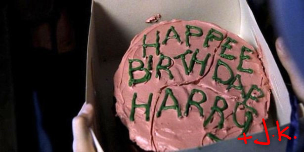 Harry and Rowling share a birthday: July 31.