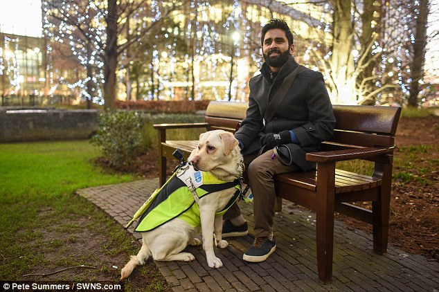 Amit Patel strapped a GoPro camera to his dog Kika to record the daily abuse they are subjected to