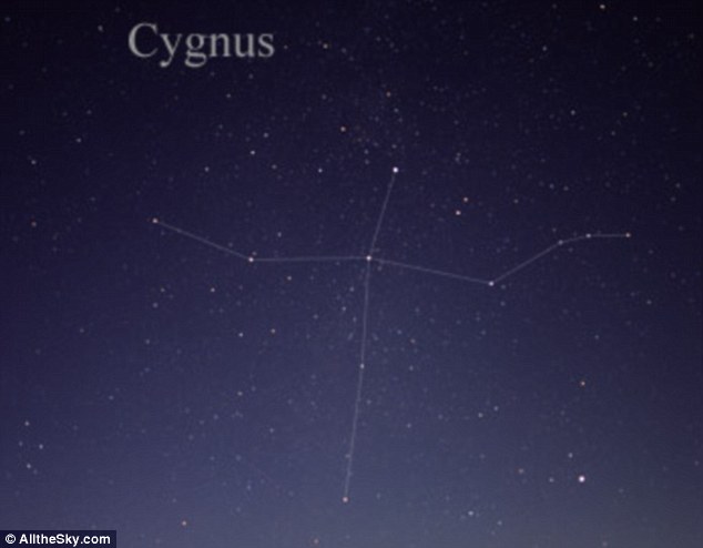 When the supernova happens, the star will be visible as part of the constellation Cygnus, and will add a star to the recognisable Northern Cross star pattern (pictured)