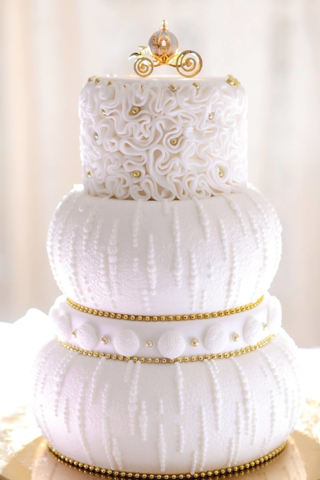 This utterly regal cake that's ideal for Cinderella and Prince Charming.